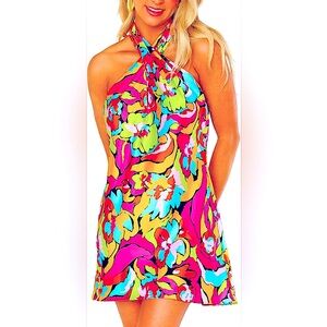 ShowMeYourMuMu Jasmine Halter Mini Dress